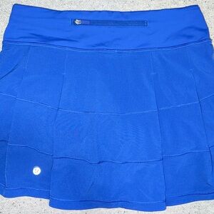 lululemon athletica Vibrant Blue Mini Skirt